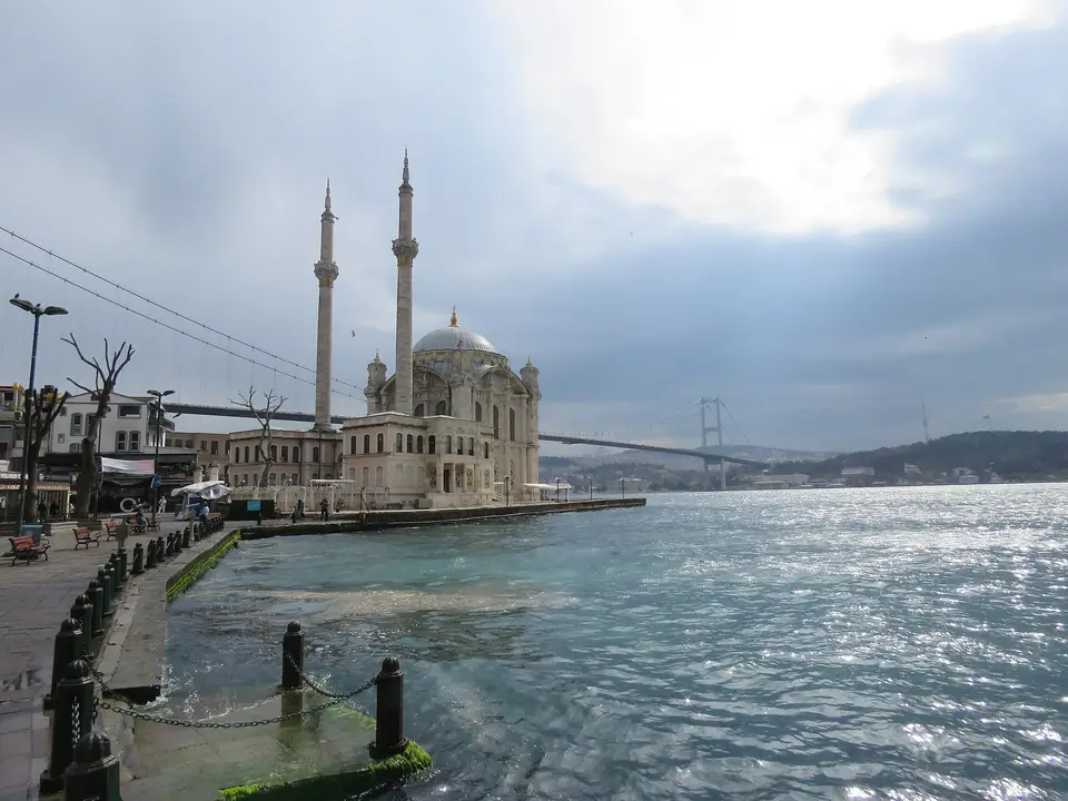 Ortaköy Mosque and the Bosphorus