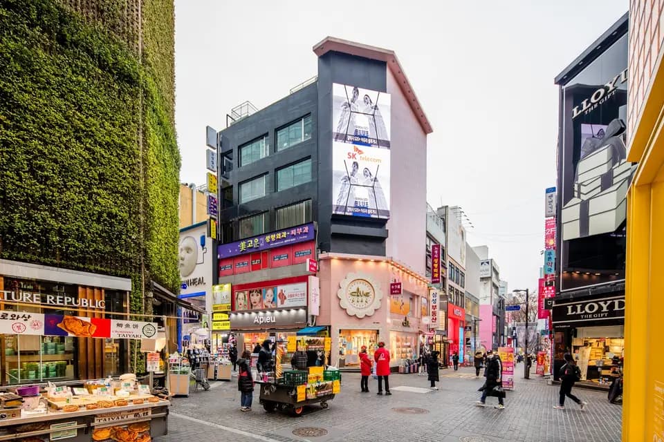 Myeongdong shopping streets